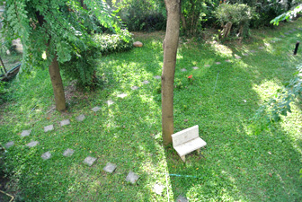 Тропический сад кондоминиума Baan Suan Lalana