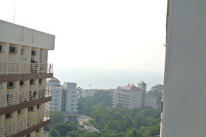 Вид с балкона 15 этажа
