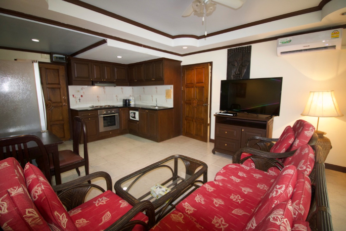 Living Room With LCD TV