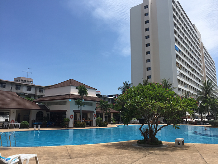 View Talay 1 Condominium South Pattaya Thailand Pool Area