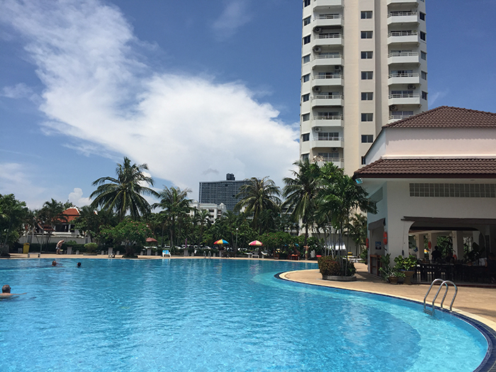 View Talay 1 Condominium South Pattaya Thailand Pool Area