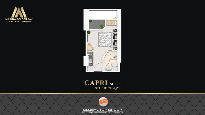 CAPRI - 20 sq/m Studio
