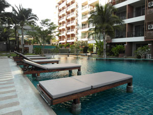 Tropical Pool Area