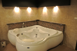 Ванная комната с джакузи