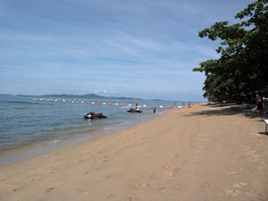 Dongtan Strand in der Nähe