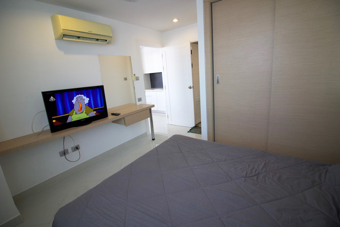 Master Bedroom with LCD TV