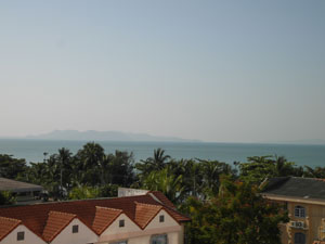 Vue sur la Mer de Thiantong